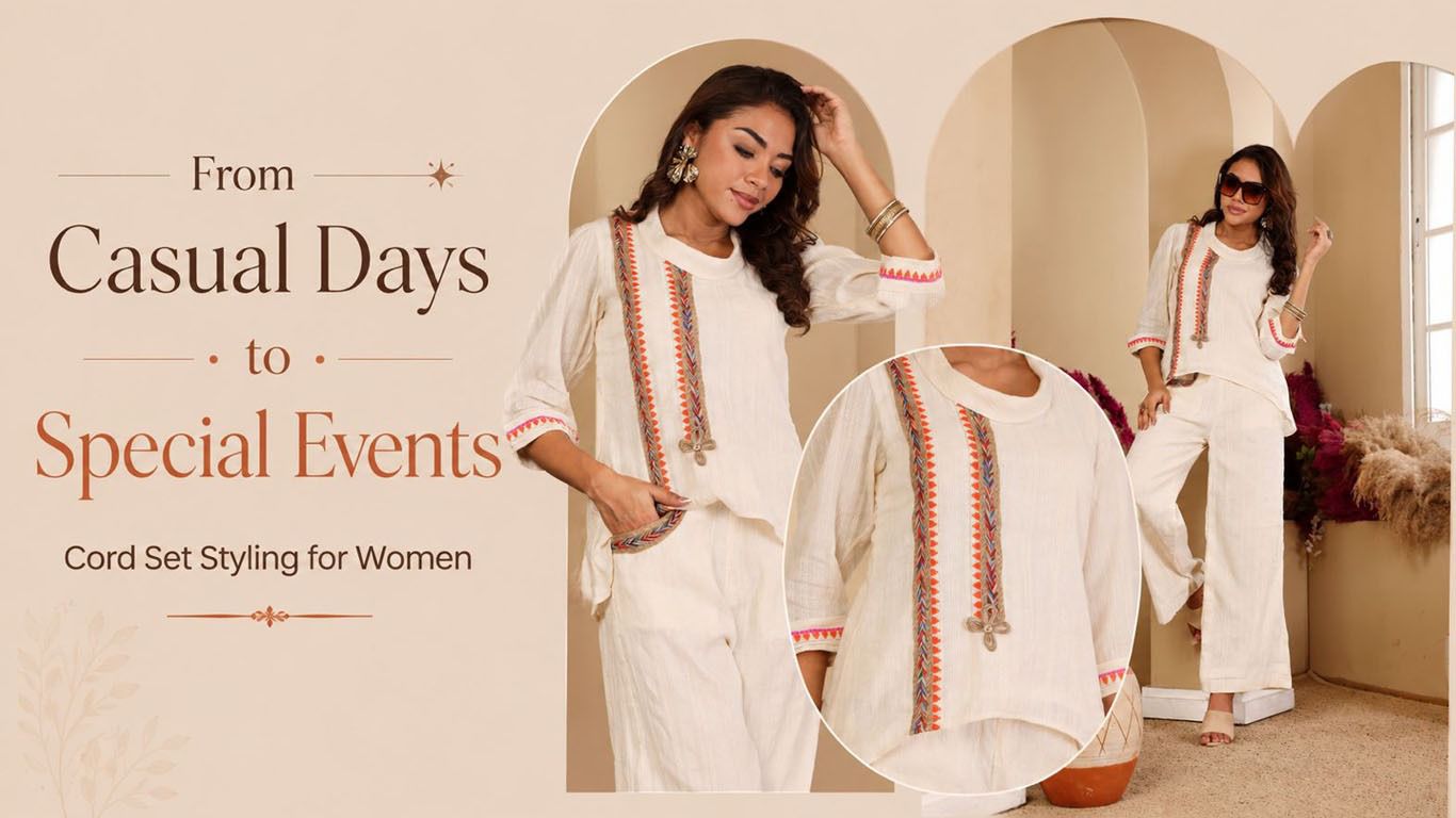 From Casual Days to Special Events: Cord Set Styling for Women
