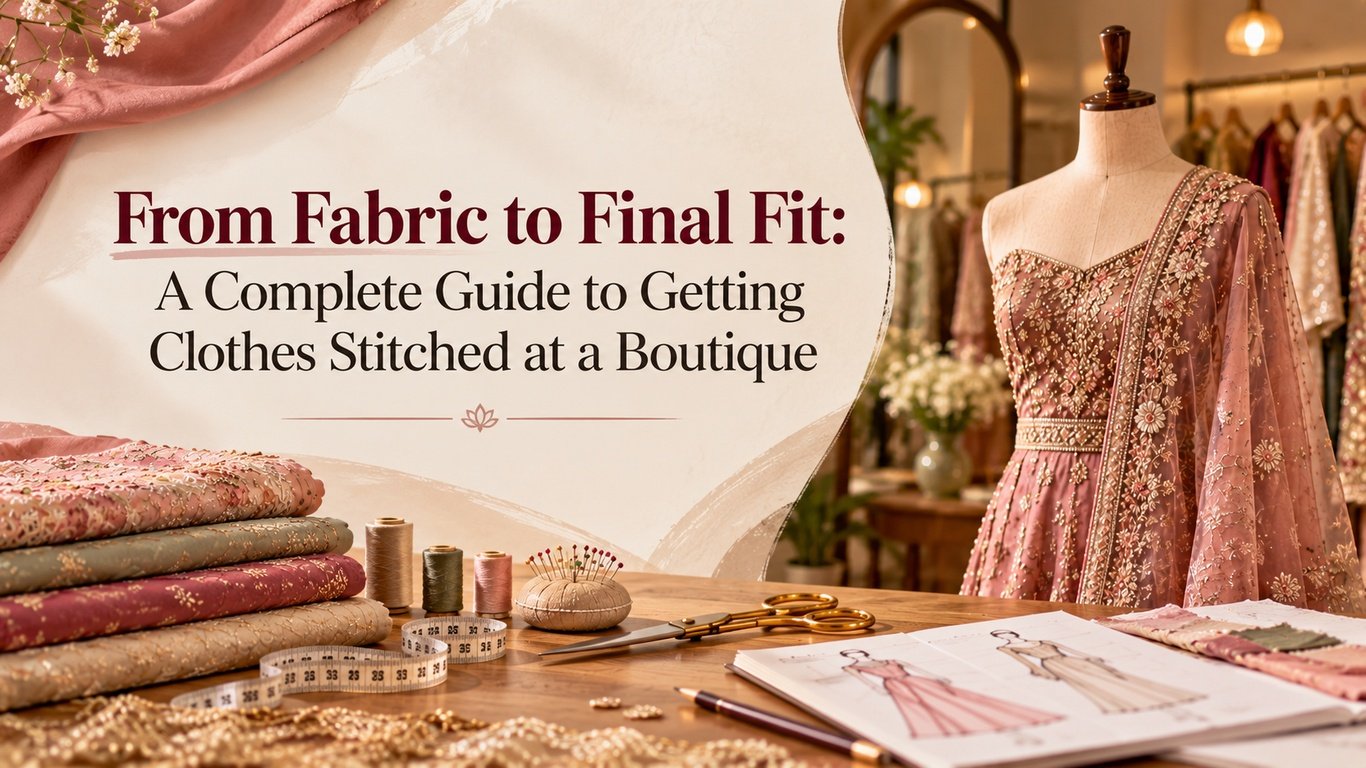 From Fabric to Final Fit: A Complete Guide to Getting Clothes Stitched at a Boutique